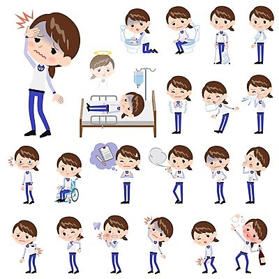 EPS 해외이미지 전신 여자 생각 일러스트 술병 흡연 담배 마스크 들기 앉기 여러명 상반신 성인 눕기 약 죽음 만취 먹기 종업원 직원 휠체어 두통 변기 허리디스크 목발 깁스 배탈 골절 구토 기침 무릎통증 병원침대 술취함 어깨통증 오한 재채기 치통 성인여자만 해외202004 해외202105 해외일러스트 직업 다수 의학 의료기기 모션 병_용기 주류 사람 고통 침대 디스크_질병 의료용품 질병 증상 여자만 성인만 파일형식 벡터