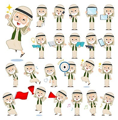 EPS 해외이미지 전신 노년 남자 일러스트 노래 응원 돋보기 들기 앉기 여러명 책 스마트폰 태블릿 독서 달리기 점프 확성기 깃발 관찰 인사 한숨 OK 마이크 즐거움 통화 보여주기 칸두라 습득 중동인 힘듦 노인남자만 해외202004 해외202105 해외일러스트 외국인 감정 음악 음향기기 다수 컨셉 모션 사람 손짓 성인 전자제품 핸드폰 스마트기기 예절 남자만 노인만 파일형식 벡터