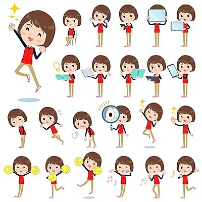 EPS 해외이미지 전신 여자 일러스트 노래 응원 돋보기 서기 들기 앉기 여러명 성인 책 태블릿 독서 달리기 점프 관찰 인사 OK 종업원 마이크 직원 즐거움 통화 보여주기 응원수술 힘듦 성인여자만 해외202004 해외202105 해외일러스트 직업 감정 음악 음향기기 다수 컨셉 모션 사람 손짓 전자제품 스마트기기 응원용품 예절 여자만 성인만 파일형식 벡터