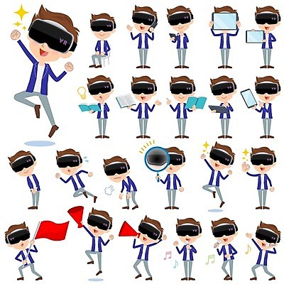 EPS 해외이미지 전신 남자 일러스트 노래 응원 돋보기 서기 들기 앉기 여러명 성인 책 태블릿 독서 달리기 점프 깃발 관찰 인사 OK 마이크 즐거움 통화 보여주기 가상공간 힘듦 가상현실 성인남자만 VR기기 해외202004 해외202105 해외일러스트 감정 음악 음향기기 다수 컨셉 모션 사람 손짓 전자제품 스마트기기 기계 예절 남자만 성인만 파일형식 벡터