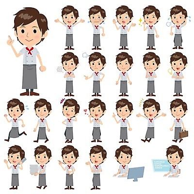 EPS 해외이미지 전신 남자 생각 일러스트 피곤 서기 웃음 들기 여러명 상반신 성인 달리기 모니터 요리사 놀람 만세 분노 자신감 울음 조리복 고민 통화 힘듦 좋음 성인남자만 해외202004 해외202105 해외일러스트 직업 감정 다수 컨셉 유니폼 모션 표정 사람 컴퓨터 남자만 성인만 파일형식 벡터
