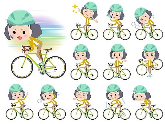 EPS 해외이미지 전신 여자 중년 일러스트 엄마 서기 들기 여러명 취미 건강관리 자전거 승차 헬멧 속도 주부 물마시기 힘듦 중년여자만 해외202004 해외202105 해외일러스트 다수 컨셉 가족 모션 건강 관리 사람 성인 바이크 마시기 보호장비 여자만 중년만 파일형식 벡터