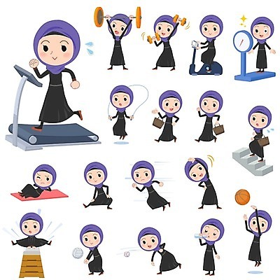 EPS 해외이미지 전신 여자 다이어트 가방 일러스트 농구 들기 여러명 성인 달리기 계단 헬스사이클 축구 스트레칭 야구 던지기 역기 배구 체중계 줄넘기 런닝머신 역도 윗몸일으키기 뜀틀 공차기 뜀틀뛰기 물마시기 중동인 성인여자만 해외202004 해외202105 해외일러스트 외국인 잡화 스포츠용품 스포츠 다수 모션 건강 사람 운동 구기 운동기구 마시기 여자만 성인만 파일형식 벡터
