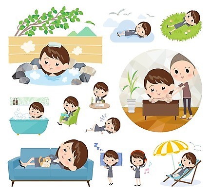 EPS 해외이미지 전신 한마리 여자 일러스트 휴가 휴식 서기 들기 앉기 여러명 상반신 성인 반려동물 눕기 헤드폰 온천 마사지 파라솔 잠 비즈니스우먼 선베드 성인여자만 고양 해외202004 해외202105 해외일러스트 동물 1 음향기기 다수 컨셉 의자 비즈니스 모션 사람 스파 직장인 경기도 여자만 성인만 파일형식 벡터