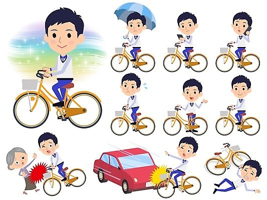EPS 해외이미지 전신 여자 노년 남자 할머니 일러스트 우산 자동차 서기 들기 앉기 여러명 성인 스마트폰 자전거 교통사고 사건 통화 안전사고 넘어짐 해외202004 해외202105 해외일러스트 육상교통 다수 모션 안전 사람 핸드폰 스마트기기 바이크 파일형식 벡터