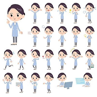 EPS 해외이미지 전신 여자 감정 가방 일러스트 서기 들기 여러명 상반신 성인 컴퓨터 달리기 펜 놀람 하트 가리킴 문서 힘듦 성인여자만 해외202004 해외202105 해외일러스트 모양 잡화 다수 컨셉 모션 표정 사람 손짓 전자제품 필기구 여자만 성인만 파일형식 벡터