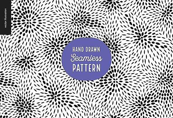 EPS 해외이미지 백그라운드 잎 꽃무늬 패턴 일러스트 추상 사람없음 점 손그림 해외202004 해외202105 해외일러스트 식물 꽃 무늬 파일형식 벡터