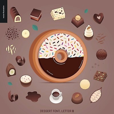 EPS 해외이미지 알파벳 잎 일러스트 발렌타인데이 타이포그라피 사람없음 컵 갈색 초콜릿 하트 도넛 컵받침 O 코코아 카카오열매 코코아가루 화이트초콜릿 해외202004 해외202105 해외일러스트 모양 식물 문자 식기 영어 열매 음료 컬러 데이이벤트 디저트 가루 받침대 카카오 파일형식 벡터