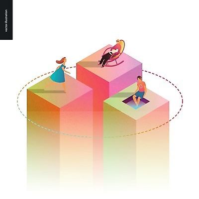 EPS 해외이미지 캐릭터 돈 인터넷 일러스트 비즈니스 사람 금융 컴퓨터 네트워크 연결 심볼 큐브 가상 해외202004 해외202105 해외일러스트 일러캐릭터 경제 전자제품 재산 파일형식 벡터