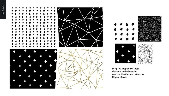 EPS 해외이미지 백그라운드 패턴 일러스트 추상 사람없음 검은색 물방울무늬 삼각형 손그림 십자모양 십자형 폴리곤 해외202004 해외202105 해외일러스트 모양 도형 컬러 무늬 십자 파일형식 벡터