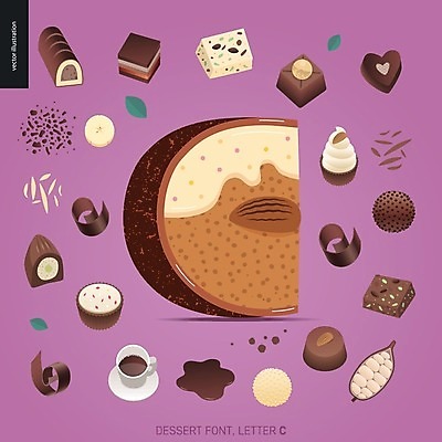 EPS 해외이미지 알파벳 분홍색 잎 일러스트 발렌타인데이 타이포그라피 사람없음 컵 초콜릿 컵받침 C 코코아 카카오열매 화이트초콜릿 해외202004 해외202105 해외일러스트 식물 문자 식기 영어 열매 음료 컬러 데이이벤트 디저트 받침대 카카오 파일형식 벡터