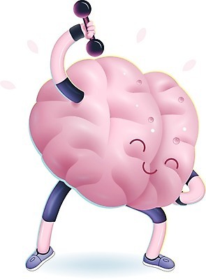 EPS 해외이미지 캐릭터 일러스트 들기 사람없음 운동 아령 뇌 땀 의학캐릭터 해외202004 땀흘리기 해외202105 해외일러스트 일러캐릭터 컨셉 모션 건강 파일형식 벡터