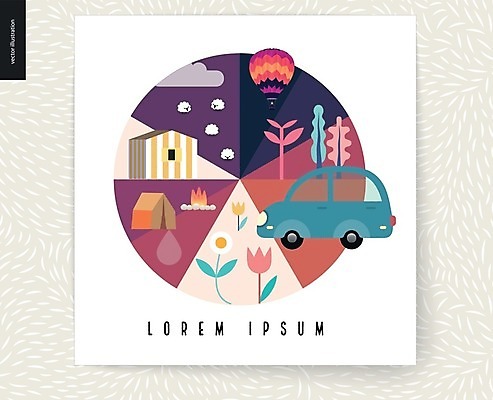 EPS 해외이미지 나무 구름 계절 포스터 호수 파도 바다 여행 밭 일러스트 휴가 사람없음 소풍 마을 계곡 캠핑 시골 양 숲 엽서 해외202004 해외202105 해외일러스트 자연요소 식물 농업 포유류 레저 야외활동 편지 파일형식 벡터