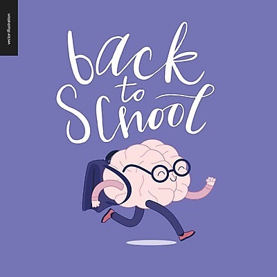 EPS 해외이미지 안경 일러스트 책가방 타이포그라피 글자캘리그라피 사람없음 달리기 보라색 뇌 등교 안경낌 의학캐릭터 해외202004 해외202105 국내일러스트 해외일러스트 일러캐릭터 문자 캐릭터 잡화 컬러 가방 캘리그라피 모션 등하교 파일형식 벡터