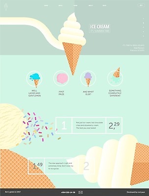 EPS 해외이미지 하늘색 일러스트 사람없음 홈페이지 홈페이지시안 가격 아이스크림콘 콘아이스크림 소프트아이스크림 스프링클 해외202004 해외202105 해외일러스트 아이스크림 장식 파란색 콘 파일형식 벡터