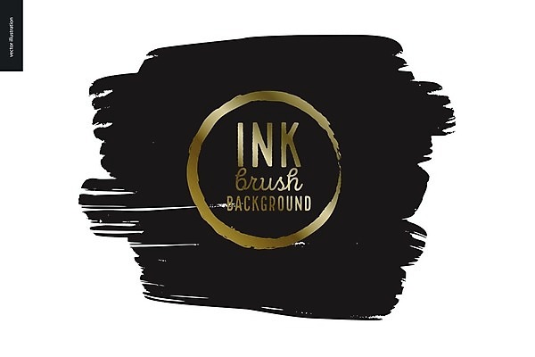 EPS 해외이미지 백그라운드 일러스트 붓터치 사람없음 검은색 질감 그런지 레터링 국경 해외202004 해외202105 해외일러스트 컬러 파일형식 벡터