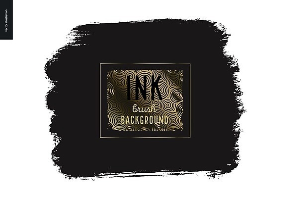 EPS 해외이미지 백그라운드 일러스트 붓터치 사람없음 검은색 질감 그런지 레터링 국경 해외202004 해외202105 해외일러스트 컬러 파일형식 벡터