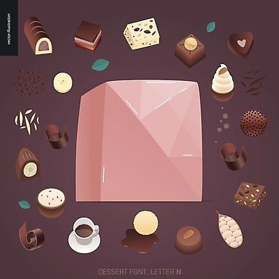 EPS 해외이미지 알파벳 잎 일러스트 발렌타인데이 사람없음 컵 갈색 초콜릿 다양 N 컵받침 코코아 화이트초콜릿 해외202004 해외202105 해외일러스트 식물 식기 영어 음료 컬러 다수 데이이벤트 디저트 받침대 파일형식 벡터