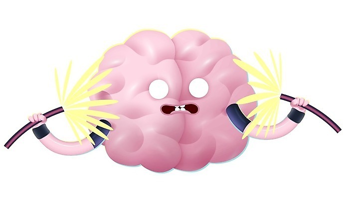 EPS 해외이미지 전신 캐릭터 일러스트 들기 사람없음 전선 잡기 뇌 충격 전기감전 의학캐릭터 해외202004 해외202105 해외일러스트 일러캐릭터 모션 감전 파일형식 벡터