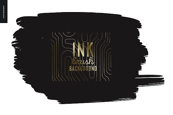 EPS 해외이미지 백그라운드 일러스트 붓터치 사람없음 검은색 질감 그런지 레터링 국경 해외202004 해외202105 해외일러스트 컬러 파일형식 벡터