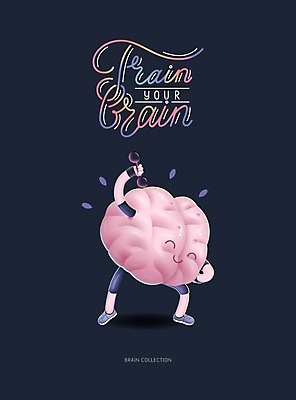 EPS 해외이미지 일러스트 들기 타이포그라피 글자캘리그라피 사람없음 아령 남색 뇌 땀 의학캐릭터 해외202004 땀흘리기 해외202105 국내일러스트 해외일러스트 일러캐릭터 문자 캐릭터 컬러 컨셉 캘리그라피 모션 파일형식 벡터