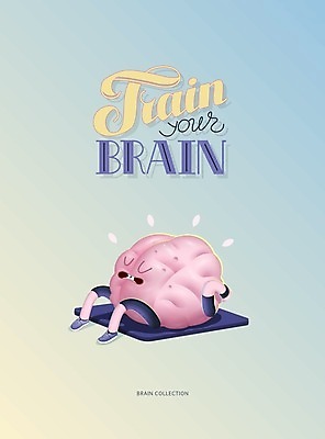 EPS 해외이미지 일러스트 타이포그라피 글자캘리그라피 사람없음 파란색 운동 매트 뇌 땀 윗몸일으키기 힘듦 의학캐릭터 해외202004 해외202105 국내일러스트 해외일러스트 일러캐릭터 문자 캐릭터 컬러 컨셉 캘리그라피 건강 파일형식 벡터