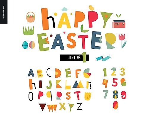 EPS 해외이미지 알파벳 영어 꽃 일러스트 부활절 병아리 타이포그라피 글자캘리그라피 사람없음 건물 숫자 부활절계란 레터링 해외202004 해외202105 해외일러스트 식물 문자 건축물 기념일 캘리그라피 조류 계란 파일형식 벡터