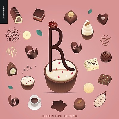 EPS 해외이미지 알파벳 분홍색 잎 일러스트 발렌타인데이 타이포그라피 사람없음 컵 초콜릿 다양 컵받침 코코아 R 카카오열매 화이트초콜릿 해외202004 해외202105 해외일러스트 식물 문자 식기 영어 열매 음료 컬러 다수 데이이벤트 디저트 받침대 카카오 파일형식 벡터