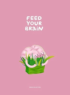 EPS 해외이미지 식물 캐릭터 분홍색 일러스트 안기 타이포그라피 사람없음 뇌 의학캐릭터 해외202004 해외202105 해외일러스트 일러캐릭터 문자 컬러 모션 파일형식 벡터