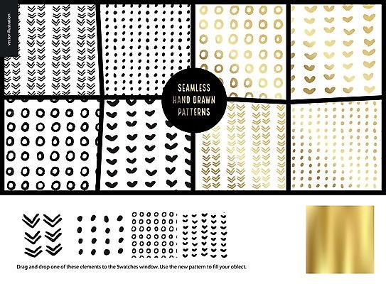 EPS 해외이미지 화살표 백그라운드 패턴 일러스트 추상 사람없음 검은색 물방울무늬 금색 하트 원형 손그림 해외202004 해외202105 해외일러스트 모양 도형 컬러 무늬 파일형식 벡터
