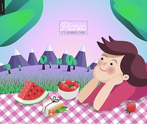 EPS 해외이미지 나무 템플릿 배너 계절 공원 음식 백그라운드 밭 채소 과일 일러스트 하늘 휴가 산 수박 미소 사람 잔디 소풍 식사 낭만 시골 숲 체크무늬 장면 주말 해외202004 해외202105 해외일러스트 식물 공공시설 컨셉 무늬 농업 표정 야외활동 파일형식 벡터