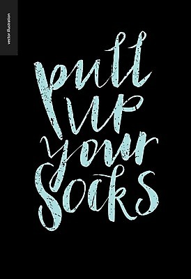 EPS 해외이미지 영어 하늘색 일러스트 양말 타이포그라피 글자캘리그라피 사람없음 검은색 레터링 해외202004 해외202105 해외일러스트 문자 컬러 캘리그라피 파란색 파일형식 벡터