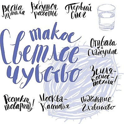 EPS 해외이미지 문자 영어 일러스트 타이포그라피 글자캘리그라피 사람없음 컵 파란색 러시아 레터링 해외202004 해외202105 해외일러스트 식기 유럽 컬러 캘리그라피 파일형식 벡터