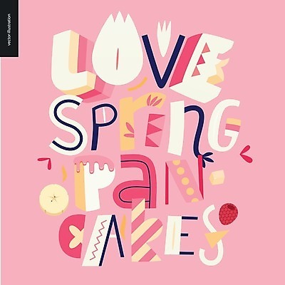 EPS 해외이미지 분홍색 일러스트 바나나 타이포그라피 사람없음 하트 산딸기 버터 레터링 해외202004 해외202105 해외일러스트 모양 문자 컬러 과일 파일형식 벡터