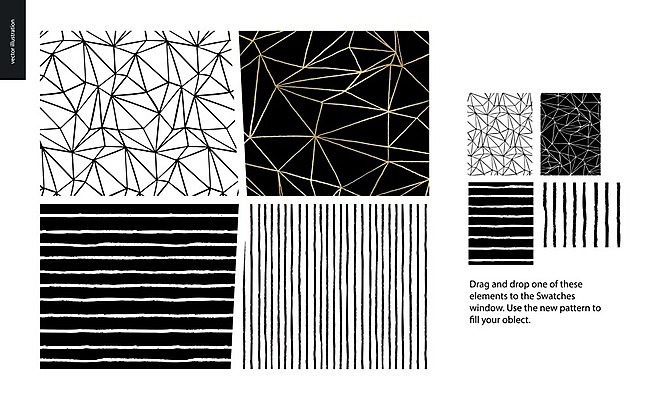 EPS 해외이미지 백그라운드 패턴 일러스트 추상 사람없음 검은색 삼각형 손그림 가로줄 세로줄무늬 폴리곤 해외202004 해외202105 해외일러스트 도형 선 컬러 무늬 줄무늬 파일형식 벡터