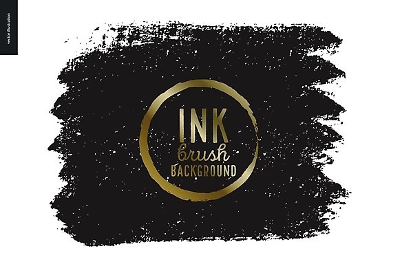 EPS 해외이미지 백그라운드 일러스트 붓터치 사람없음 검은색 질감 그런지 레터링 국경 해외202004 해외202105 해외일러스트 컬러 파일형식 벡터