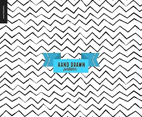 EPS 해외이미지 리본 백그라운드 패턴 일러스트 추상 사람없음 줄무늬 손그림 지그재그 해외202004 해외202105 해외일러스트 무늬 파일형식 벡터