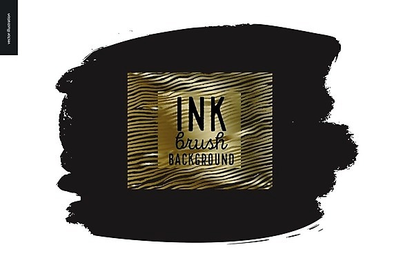 EPS 해외이미지 백그라운드 일러스트 붓터치 사람없음 검은색 질감 얼룩말 그런지 레터링 국경 해외202004 해외202105 해외일러스트 컬러 말_동물 파일형식 벡터