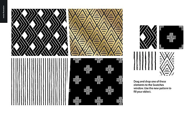 EPS 해외이미지 백그라운드 패턴 일러스트 추상 사람없음 검은색 줄무늬 금색 라인아트 손그림 십자모양 해외202004 해외202105 해외일러스트 모양 선 컬러 무늬 십자 파일형식 벡터