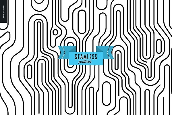 EPS 해외이미지 백그라운드 패턴 곡선 일러스트 추상 사람없음 라인아트 손그림 해외202004 해외202105 해외일러스트 선 무늬 파일형식 벡터