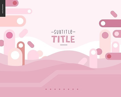 EPS 해외이미지 템플릿 분홍색 곡선 일러스트 사람없음 원형 기하학 해외202004 해외202105 해외일러스트 도형 선 컬러 무늬 파일형식 벡터