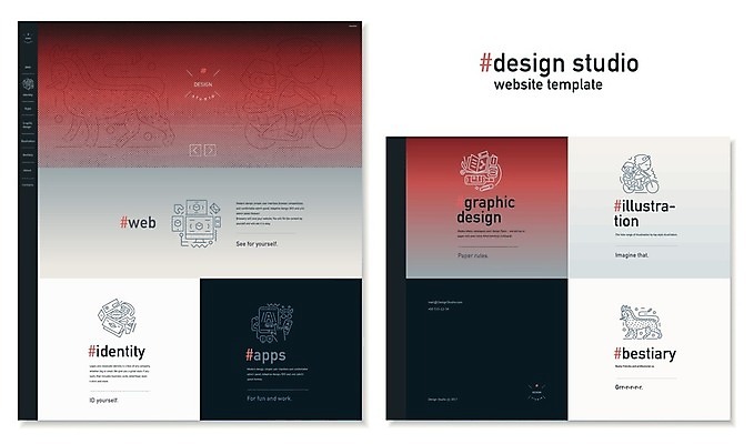 EPS 해외이미지 템플릿 배너 종이 인터넷 일러스트 비즈니스 그림자 경사 사람없음 컬러풀 회색 어플리케이션 미술관 땅 심볼 레이아웃 온라인쇼핑 네비게이션 인터넷주소 블로그 프로젝트 포트폴리오 해외202004 해외202105 해외일러스트 컬러 쇼핑 온라인 파일형식 벡터