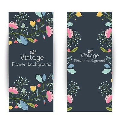 EPS 해외이미지 식물 꽃 나비 백그라운드 꽃무늬 여러마리 사람없음 남색 해외202004 해외202105 컬러 다수 곤충 무늬 파일형식 벡터