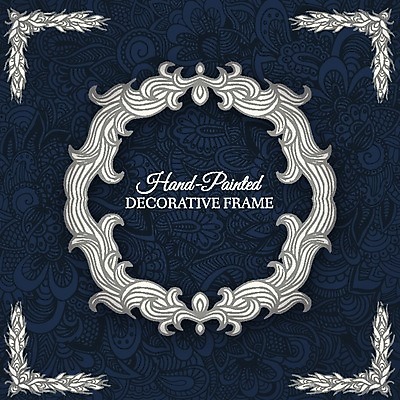 EPS 해외이미지 꽃 꽃무늬 일러스트 캘리그라피 프레임 사람없음 세트 낭만 약속 바로크 엘리먼트 국경 해외202004 해외202105 해외일러스트 식물 컨셉 무늬 파일형식 벡터