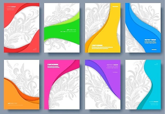 EPS 해외이미지 종이 파도 백그라운드 일러스트 비즈니스 사람없음 폴더 기하학 마케팅 스타일링 해외202004 해외202105 해외일러스트 바다 무늬 파일 파일형식 벡터