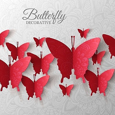 EPS 해외이미지 동물 종이 야생동물 날개 일러스트 발렌타인데이 사람없음 환경 보라색 희망 봄 꿈 낭만 해외202004 해외202105 해외일러스트 계절 감정 컬러 컨셉 데이이벤트 파일형식 벡터