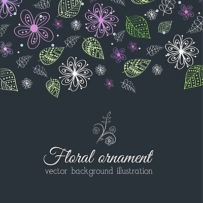 EPS 해외이미지 꽃 백그라운드 꽃무늬 일러스트 프레임 사람없음 파란색 보라색 화환 낭만 파스텔톤 히비스커스 해외202004 해외202105 해외일러스트 식물 컬러 컨셉 무늬 파일형식 벡터