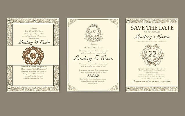 EPS 해외이미지 일러스트 사람없음 세트 바로크 바로크양식 베이지색 해외202004 해외202105 해외일러스트 컬러 파일형식 벡터