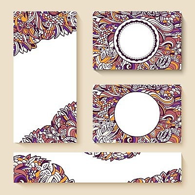 EPS 해외이미지 백그라운드 꽃무늬 일러스트 요가 사람없음 천 라마단 바로크 해외202004 해외202105 해외일러스트 웰빙 꽃 무늬 직물 파일형식 벡터