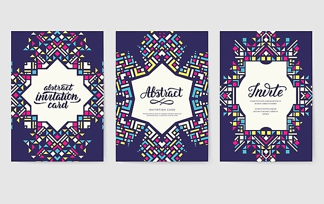 EPS 해외이미지 일러스트 프레임 글자캘리그라피 사람없음 세트 보라색 초대장 프레임일러스트 해외202004 해외202105 해외일러스트 컬러 캘리그라피 카드_감사 파일형식 벡터